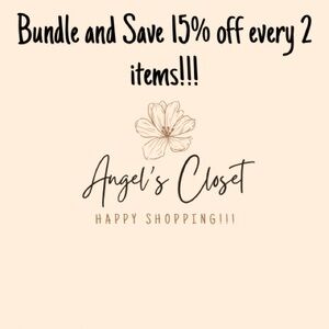 🛍️🛒Bundle and save 15% off every 2 items bundled🛍️🛒